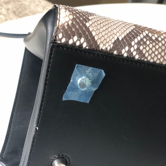 Celine python satchel - Picture 5 of 8